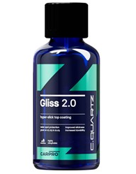 CarPro Gliss 2.0 – Ultragladde, Glanzende en Waterafstotende Topcoating