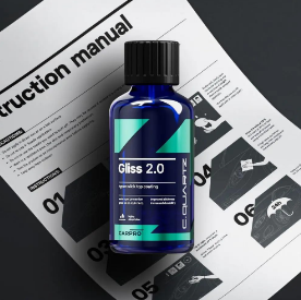 CarPro Gliss 2.0 – Ultragladde, Glanzende en Waterafstotende Topcoating