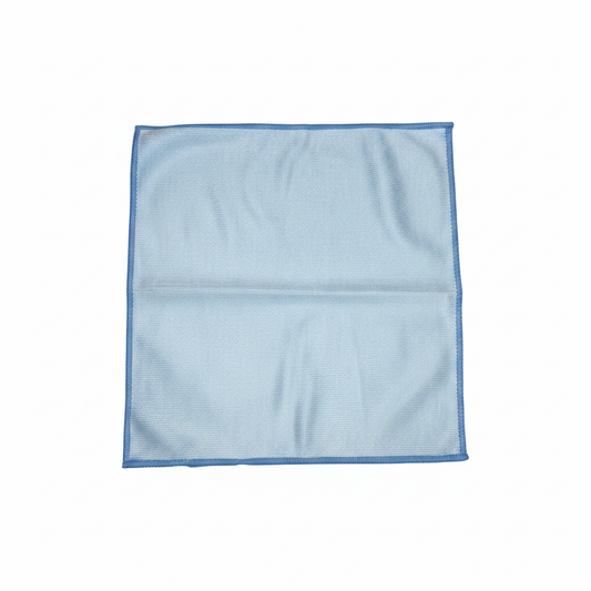 Blauw doek hoek
